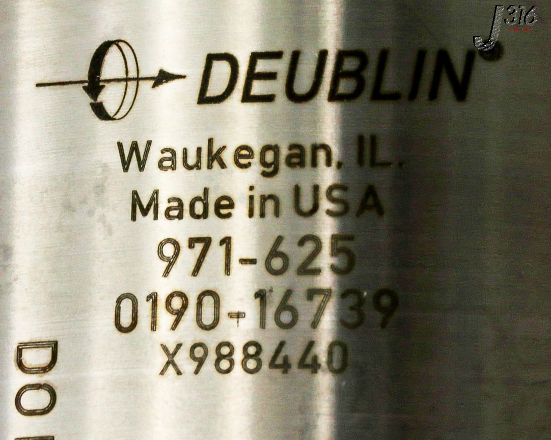 29810 APPLIED MATERIALS ROTARY UNION ASSY,0010-46979,DEUBLIN 971